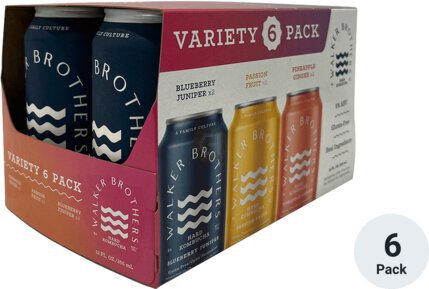 C Walker Brothers Seasonal Hard Kombucha Variety Pack