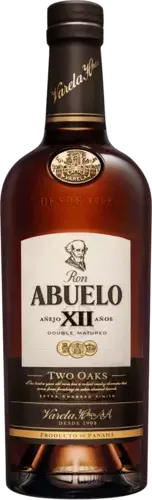 Ron Abuelo Rum Anejo 12yr Two Oaks Double Matured 80pf
