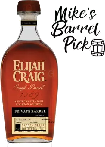 Elijah Craig Barrel Proof Store Pick 122.6 Proof