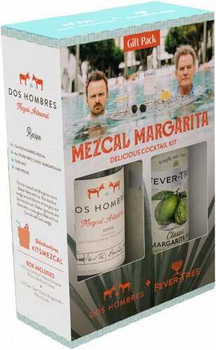 Dos Hombres Mezcal Artesanal Joven Espadin W Fever Tree Classic Margarita Mix
