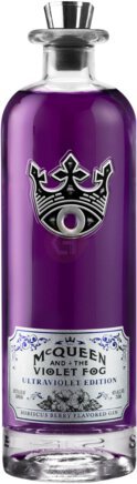 Mcqueen And The Violet Fog Hibiscus Berry Flavored Gin Ultraviolet Edition