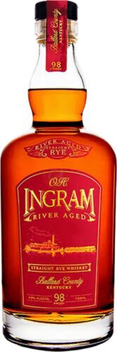 O H Ingram River Aged Straight Rye Whiskey