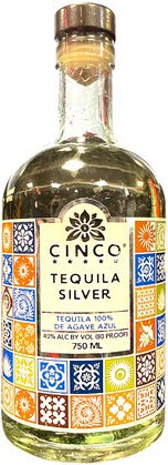 Cinco Tequila Sliver Sliver De Agave Azul