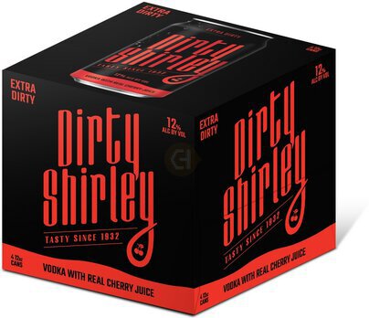 Dirty Shirley Extra Dirty Vodka Cherry Juice