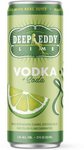 Deep Eddy Lime Vodka Soda
