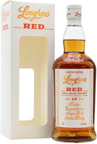Longrow Red Limited Edition Malbec Cask Matured Peated Year Old Single Malt Scotch Whisky