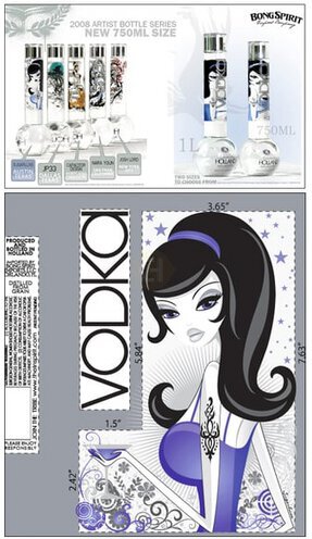 Bong Vodka 750ml