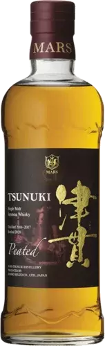 Tsunuki Single Malt Japanese Whisky Peated Mars Tsunuki 50 Abv