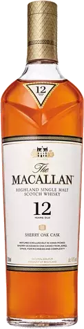 The Macallan 12 Years Old Sherry Oak Single Malt Scotch Whisky 750ml