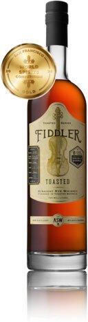 American Spirit Whiskey Fiddler Toasted Series Rye