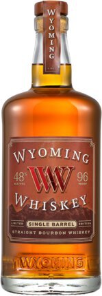 Wyoming Whiskey Single Barrel Bourbon Whiskey 2022 Release 750ml