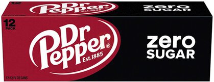 Dr Pepper Zero Sugar Soda