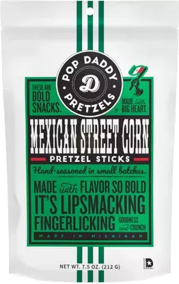 Pop Daddy Mexican Street Corn Pretzel Sticks
