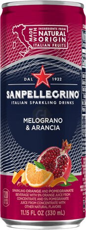 San Pellegrino Melograno & Arancia Orange And Pomegranate Single