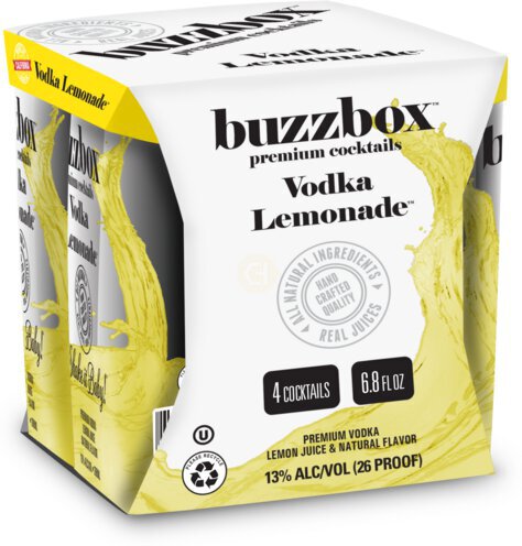 Buzzbox Vodka Lemonade