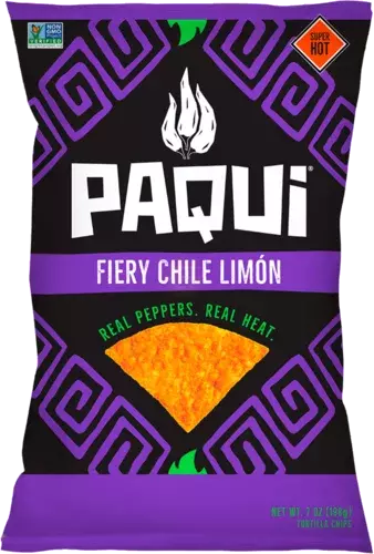 Paqui Fiery Chile Limon Super Hot Chips