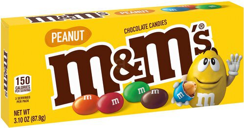 M & M's Peanut Milk Chocolate Candy Theater