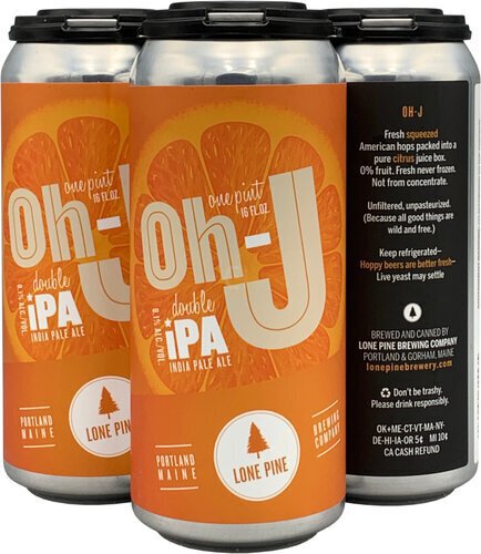 Lone Pine Citra Double Dry Hopped Double IPA