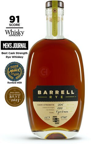 Barrell Bourbon Rye Batch 004 American Whiskey