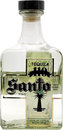 Santo Tequila Blanco 110 Proof