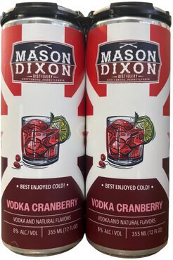 Mason Dixon Vodka Cranberry