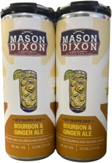 Mason Dixon Bourbon Ginger Ale