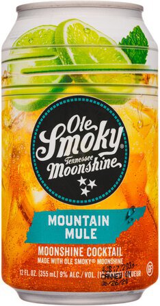 Ole Smoky Mountain Mule Moonshine Cocktail Single