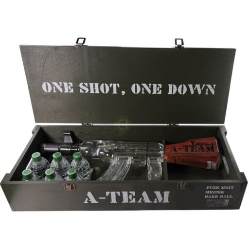 A Team Ak47 Vodka Gift Set 1L - House of Wine and Liquor, NJ