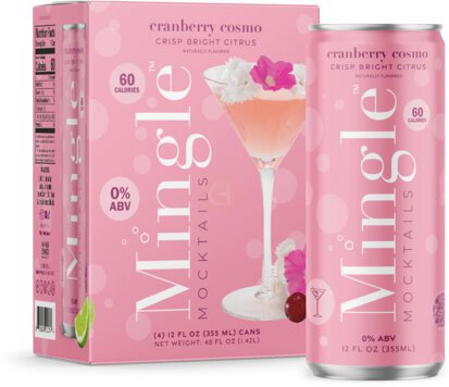 Mingle Mocktails Mingle Mocktails Crnbry Cosmo
