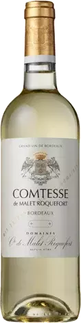 Comtesse De Malet Roquefort Bordeaux Blanc France