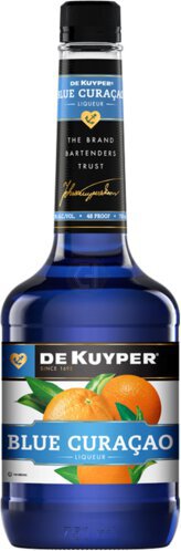 Dekuyper Blue Curaco Proof Pet Liqueur
