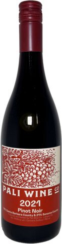 Pali Wine Sonoma County Santa Barbara Pinot Noir