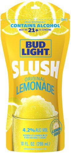 Budweiser Light Slush Classic Lemonade Pouch