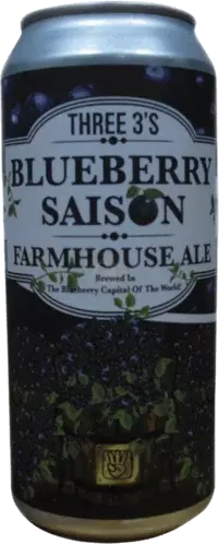 Three 3's Brew Blueberry Sasion Cans Sb