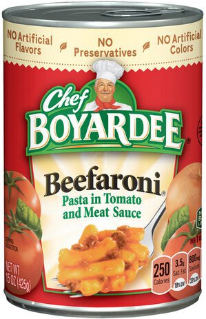 Chef Boyardee Beefaroni