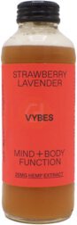 Vybes 15 mg CBD Beverage Strawberry Lavender
