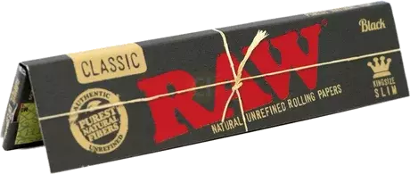 Raw Black King Size Slim Rolling Papers Default Title