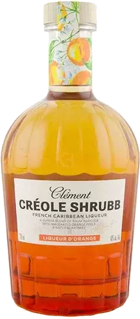Rhum Clement French Caribbean Liqueur Creole Shrub Orange Liqueur