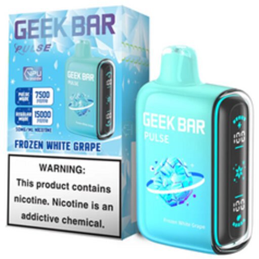 elf bar vape uk Geekbar Frozen Geek Bar Pulse Frozen White Grape – Cloud City Smokeshop Geek  Bar Pulse Flavors Ranked