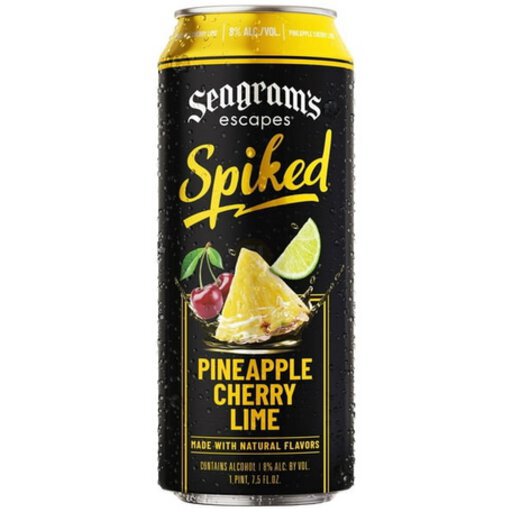 Seagram's Spiked Pineapple Cherry Lime 7OZ - Twin Peaks Liquor