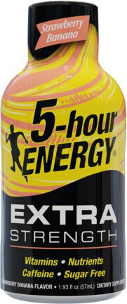 Hour Energy Extra Strawberry Banana