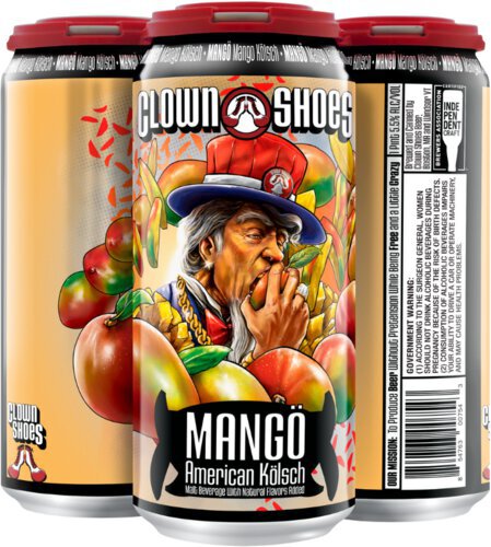 Clown Shoes Mango Kolsch 6/4 Pack Cans
