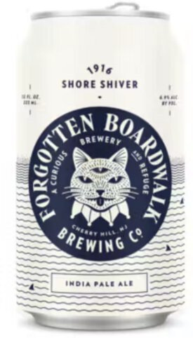 Forgotten Boardwalk 1916 Shore Shiver IPA Can