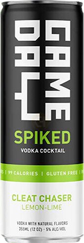 Game Day Spiked Vodka Cocktail Cleat Chaser Lem Lime
