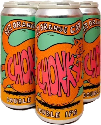 Fat Orange Cat Chonkey Cat