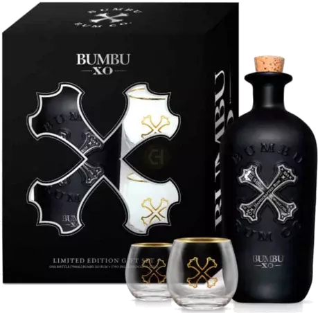 Bumbu Xo Rum Limited Edition W Glasses Gift Set