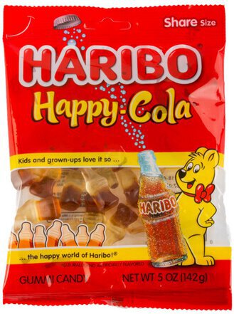 Haribo Gummi Candy Happy Cola
