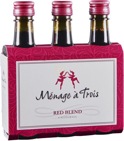 Menage A Trois Red Blend Three Pack