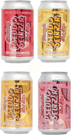 Toppling Goliath Pseudo Seltzer Variety 12oz Cans