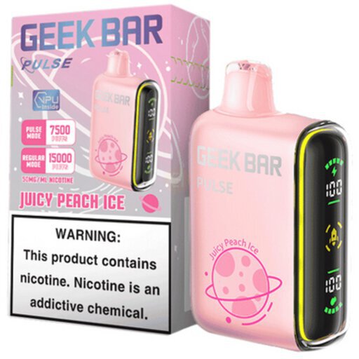 Geek Bar Pulse Juicy Peach Ice 50ML